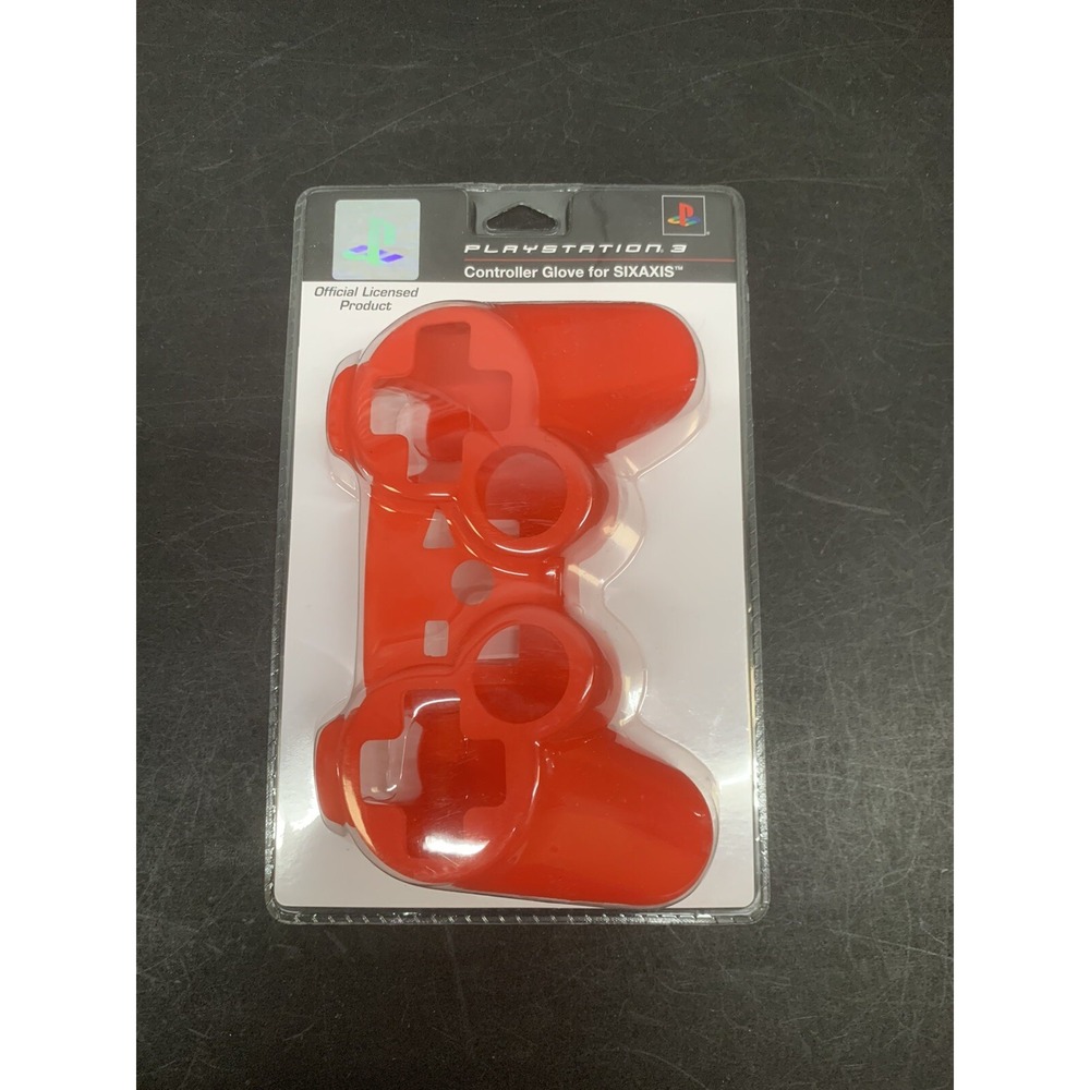 New SONY PLAYSTATION 3 - Heat Sensitive Wireless Controller glove/cover Red